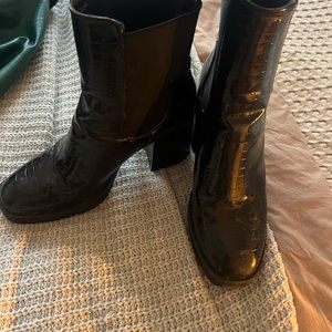 Black booties